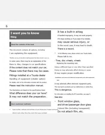 toyota alphard 2024 owners manual in english